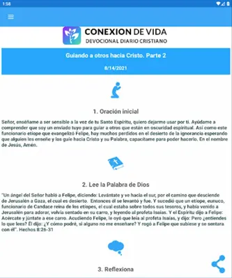 Conexiondevida android App screenshot 0