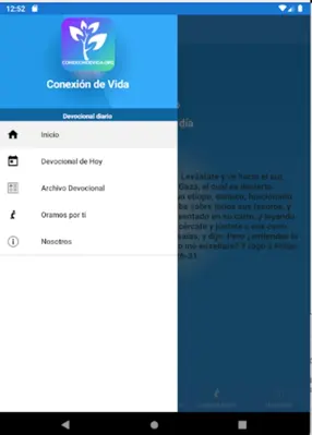 Conexiondevida android App screenshot 5