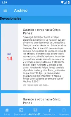 Conexiondevida android App screenshot 7